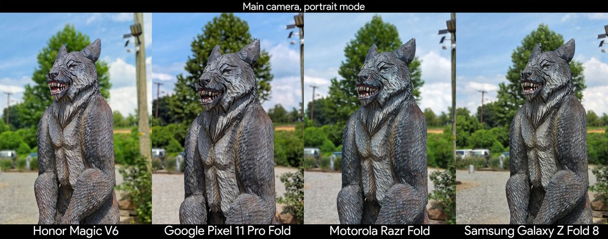 Comparing the Google Pixel 11 Pro Fold's cameras to the Samsung Galaxy Z Fold 8, Honor Magic V6, and Motorola Razr Fold