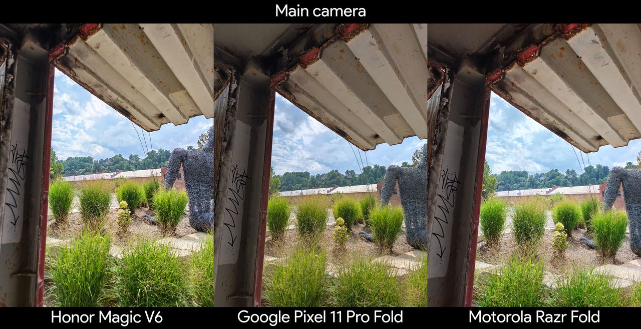 Comparing the Google Pixel 11 Pro Fold's cameras to the Samsung Galaxy Z Fold 8, Honor Magic V6, and Motorola Razr Fold