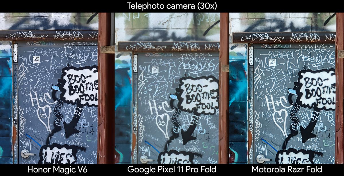 Comparing the Google Pixel 11 Pro Fold's cameras to the Samsung Galaxy Z Fold 8, Honor Magic V6, and Motorola Razr Fold
