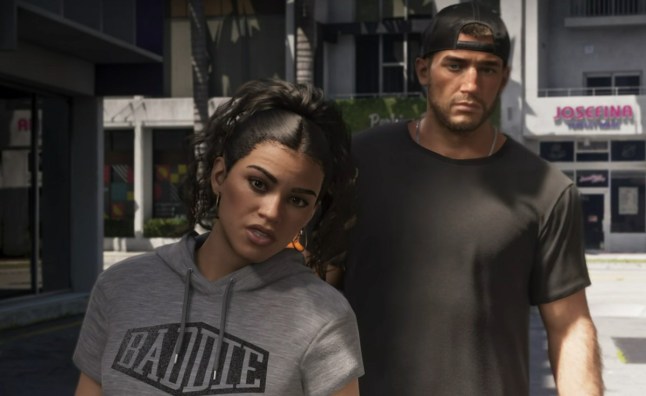 GTA 6 Netflix video featuring Jason and Lucia